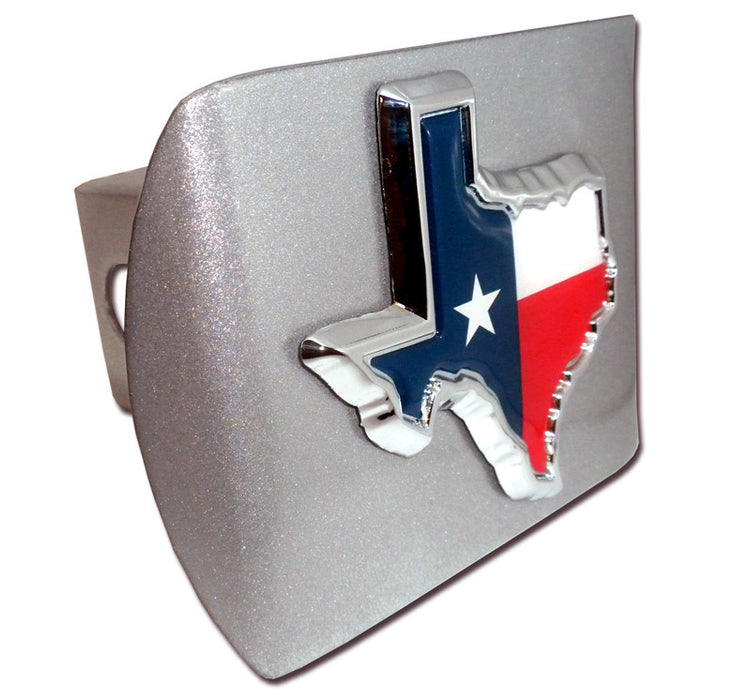 Texas Shape Flag Hitch Cover