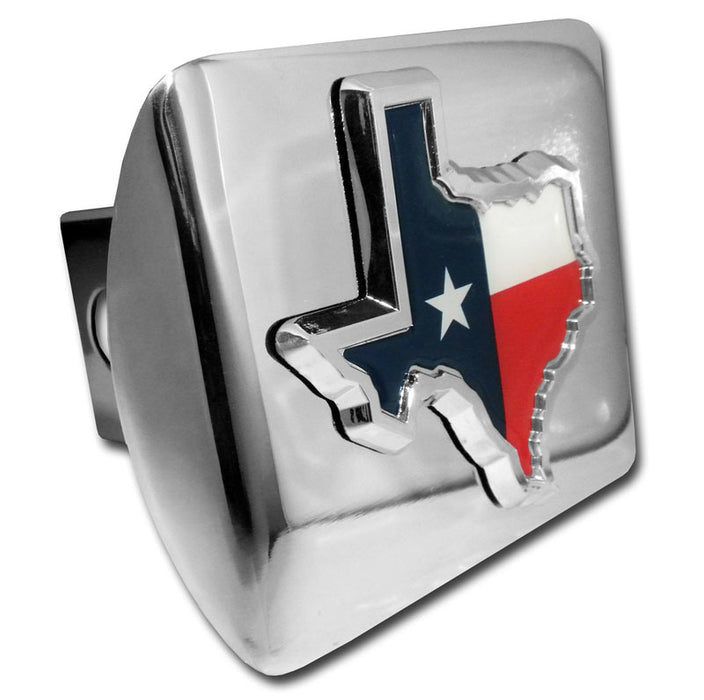 Texas Shape Flag Hitch Cover