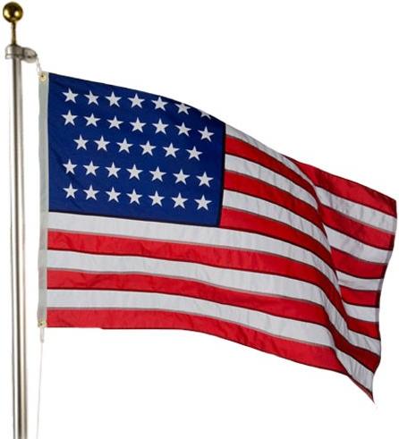 Union Civil War 34-Star flag for sale