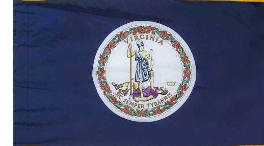 Virginia Indoor / Parade Flag