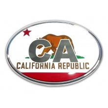 British Oval Auto Emblem