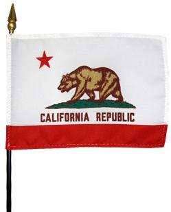 Miniature California Flag