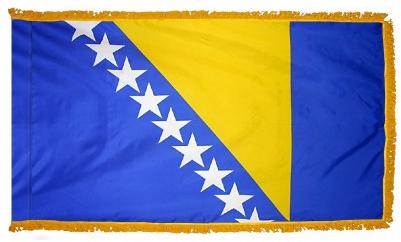 Bosnia-Herzegovina Indoor Flag for sale
