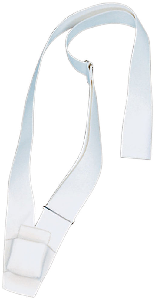 parade flagpole carrying belt for sale - white - flagman of america