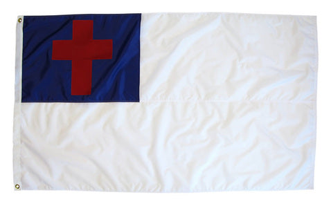 Outdoor Sewn Christian Flag for sale