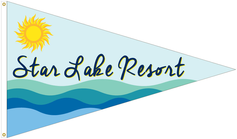 Custom Pennants For Sale - Custom Flags for Sale