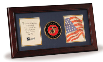 Armed Forces Medallion Desktop Box