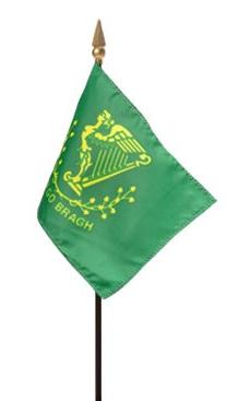 Mini Erin-Go-Bragh Flag for sale