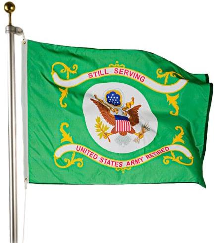 US Army Retired Flag