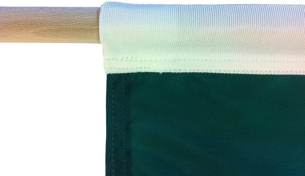 Solid Green Racing Flag