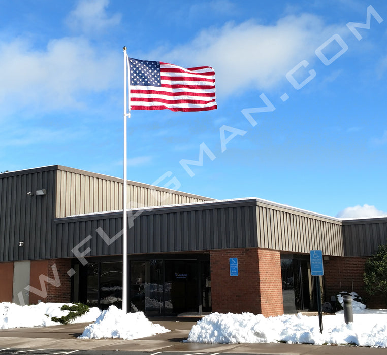 AFP Fiberglass Flagpole - Internal Rope Winch - *20 Year Warranty*