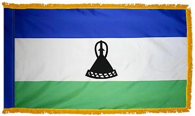 Lesotho Indoor Flag for sale