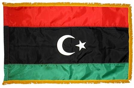 Libya Indoor Flag for sale