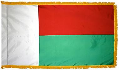 Madagascar Indoor Flag for sale