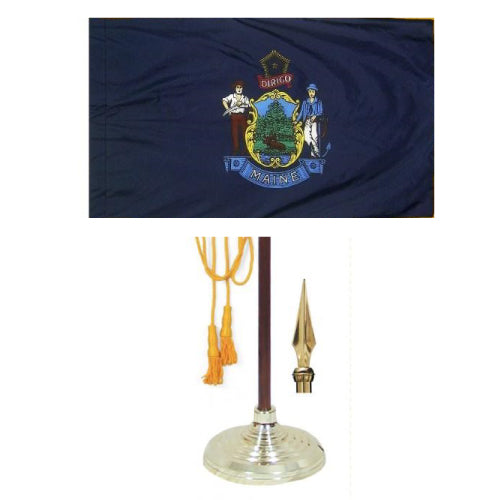 Maine Indoor / Parade Flag