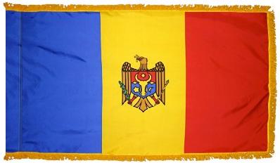 Moldova Indoor Flag for sale