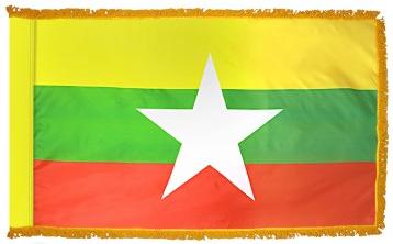 Myanmar Indoor Flag for sale