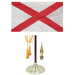 Alabama flag with gold fringe. Alabama flags for sale. Alabama Flag for sale. Alabama parade flag. Alabama flag with fringe. Alabama flag with gold fringe. Alabama indoor flag. Alabama presentation flag. 