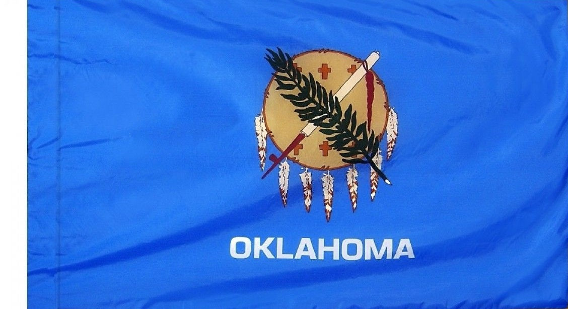 Oklahoma Indoor / Parade Flag