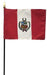 Mini Peru Flag for sale