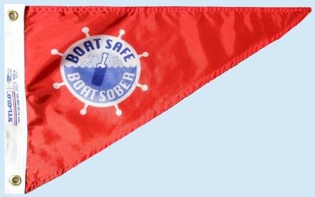 Boat Safe Boat Sober Pennant flag for sale