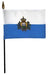 Mini San Marino Flag for sale