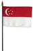 Mini Singapore Flag for sale