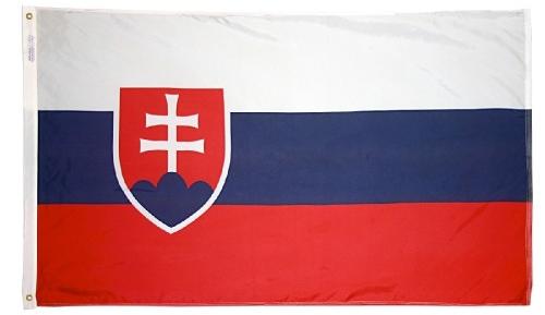 Slovakia Republic outdoor flag for sale