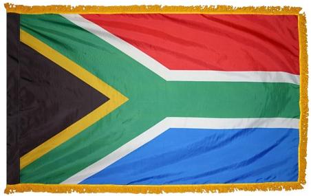 South Africa Indoor Flag for sale