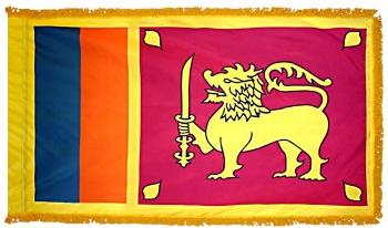 Sri Lanka Indoor Flag for sale