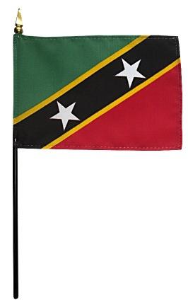 Mini St. Kitts & Nevis Flag for sale