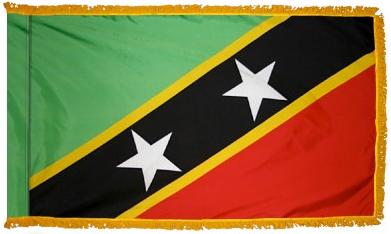 St Kitts & Nevis Indoor Flag for sale