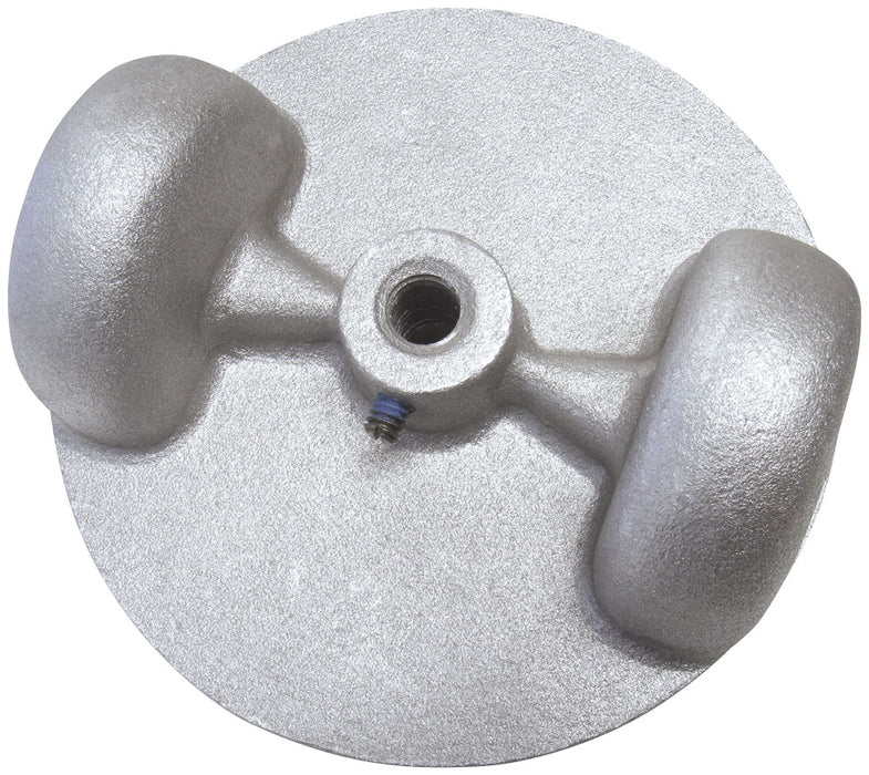 Stationary Cap Style Double Pulley Flagpole Truck Top