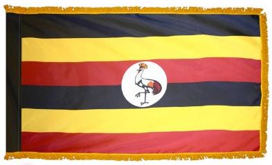 Uganda Indoor Flag for sale