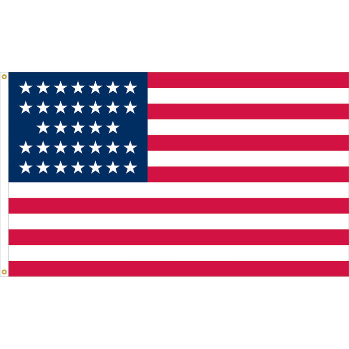 Evolution of Old Glory (Pick 13 - 49 Stars)