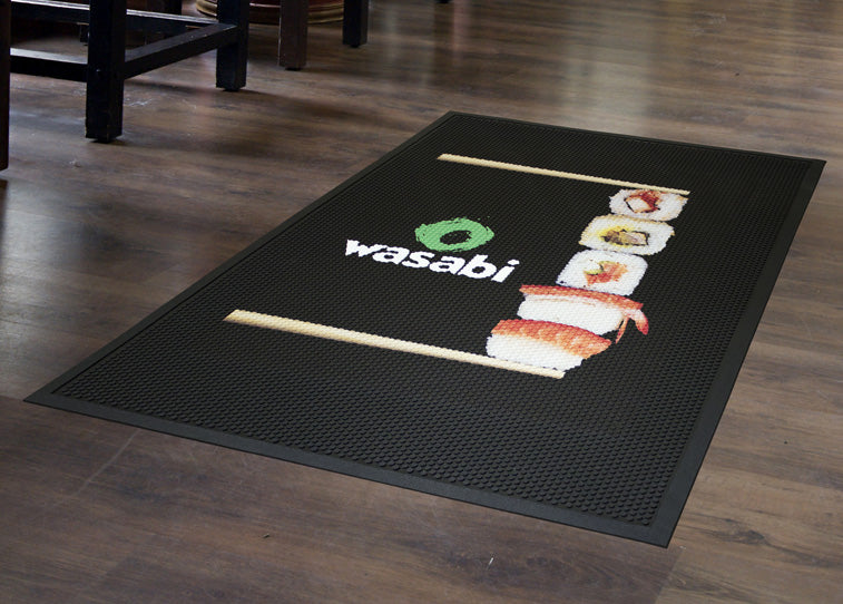 Superscrape Photographic Quality Heavy Duty Outdoor Logo Mat