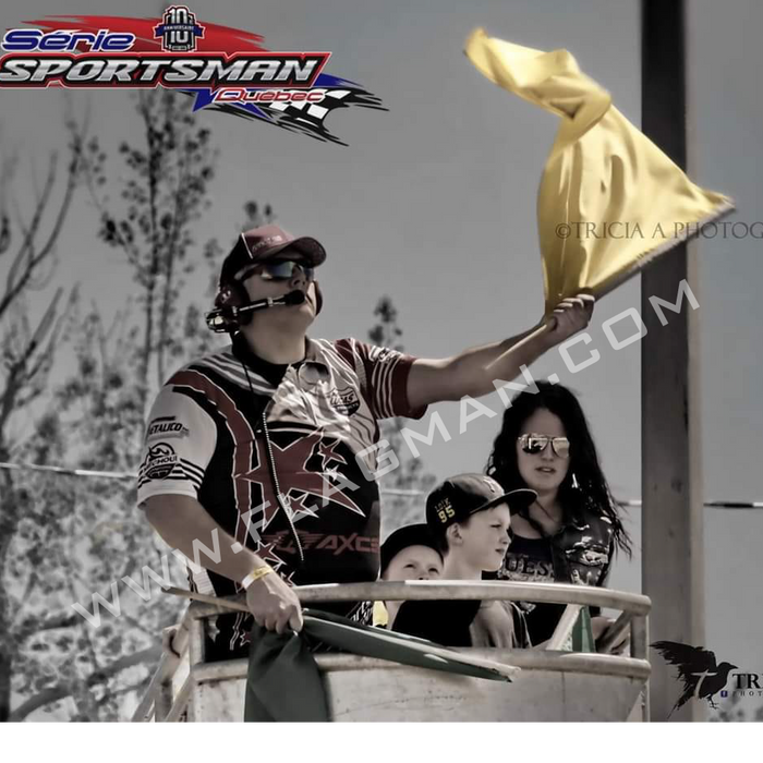 Solid Yellow Racing Flag
