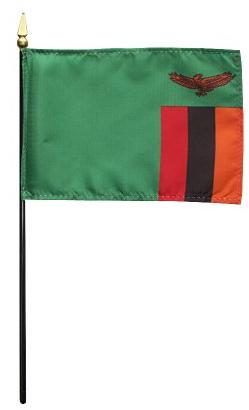 Mini Zambia Flag for sale