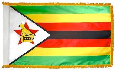 Zimbabwe Indoor Flag for sale